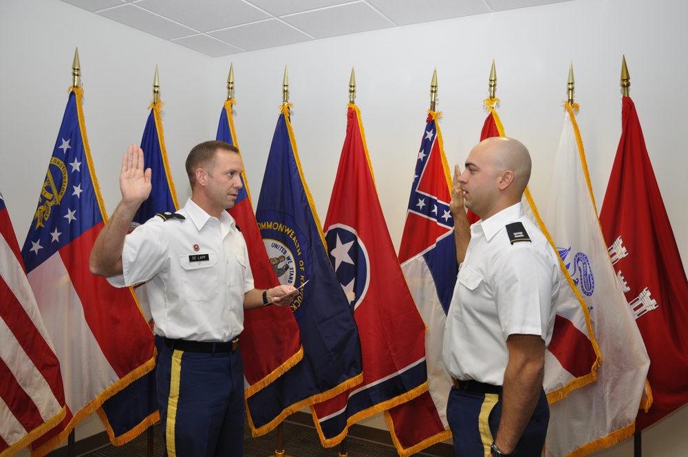 Corey T. Wolff promoted to captain at Nashville District