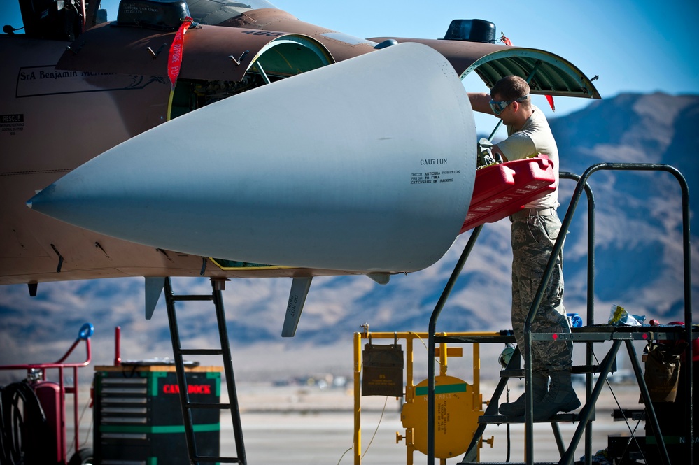 US Air Force Weapons School conducts Mission Employment Phase