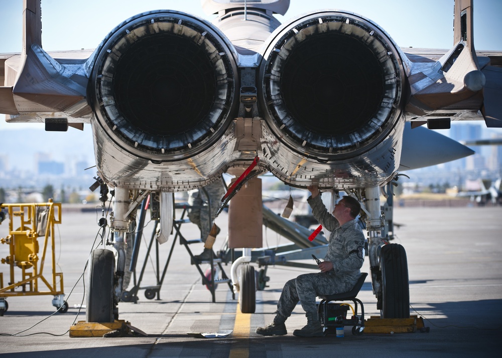 US Air Force Weapons School conducts Mission Employment Phase