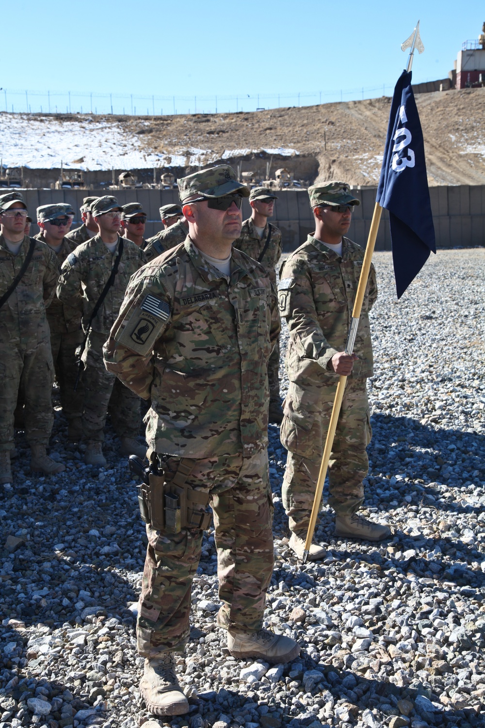 Dog Company, 1st Battalion, 503rd Infantry Regiment, 173rd (Airborne) Brigade Combat Team Change of Command Ceremony