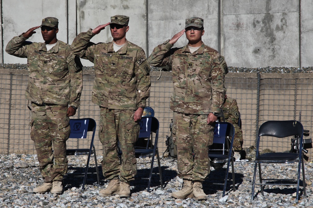 Dog Company, 1st Battalion, 503rd Infantry Regiment, 173rd (Airborne) Brigade Combat Team Change of Command Ceremony