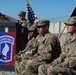 Dog Company, 1st Battalion, 503rd Infantry Regiment, 173rd (Airborne) Brigade Combat Team Change of Command Ceremony