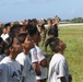 Tinian Cadets witness Hornet arrestments