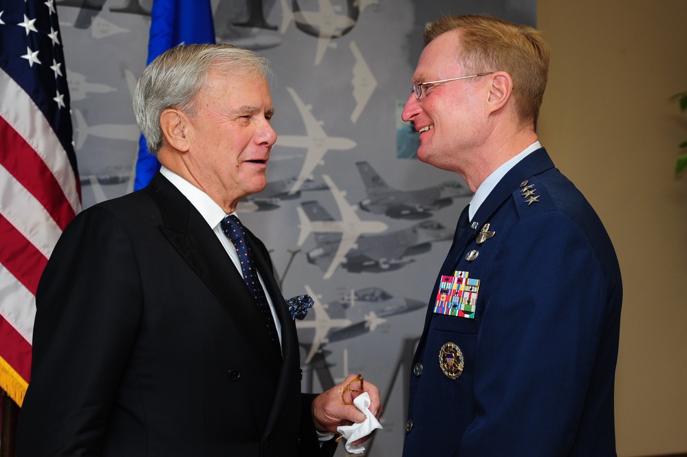 Tom Brokaw receives honorary Doctor of Letters from Air University