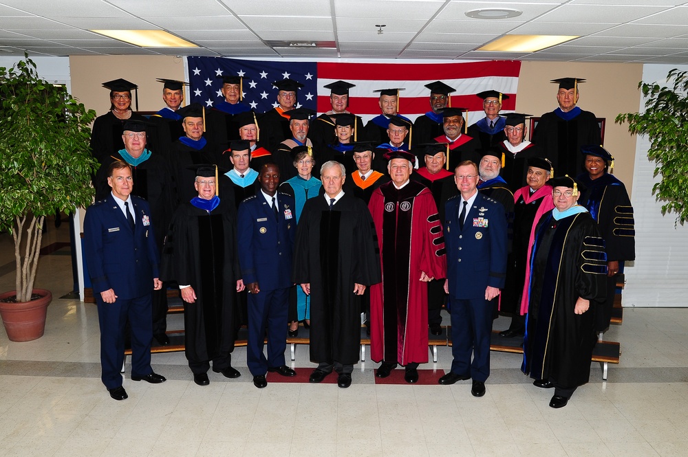 Tom Brokaw receives honorary Doctor of Letters from Air University