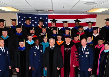 Tom Brokaw receives honorary Doctor of Letters from Air University
