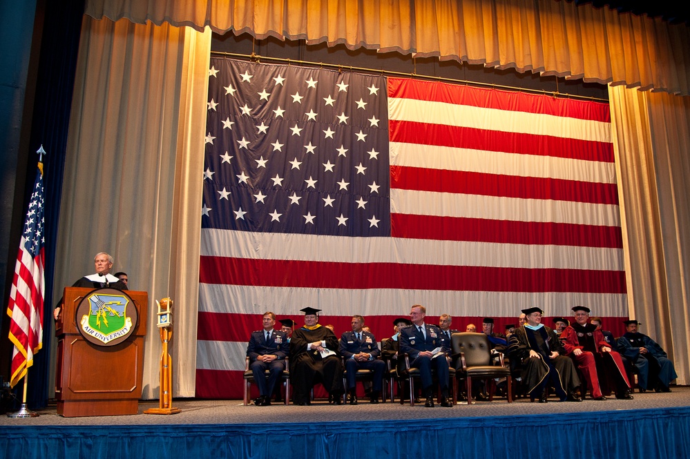 Tom Brokaw receives honorary Doctor of Letters from Air University