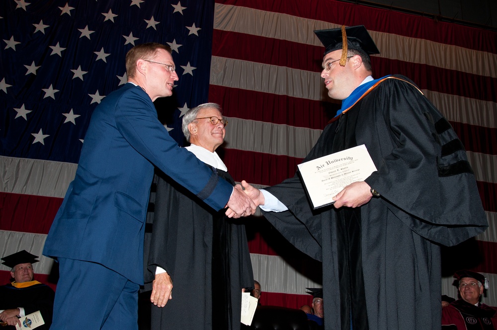 First Air University Doctor of Philosophy degree