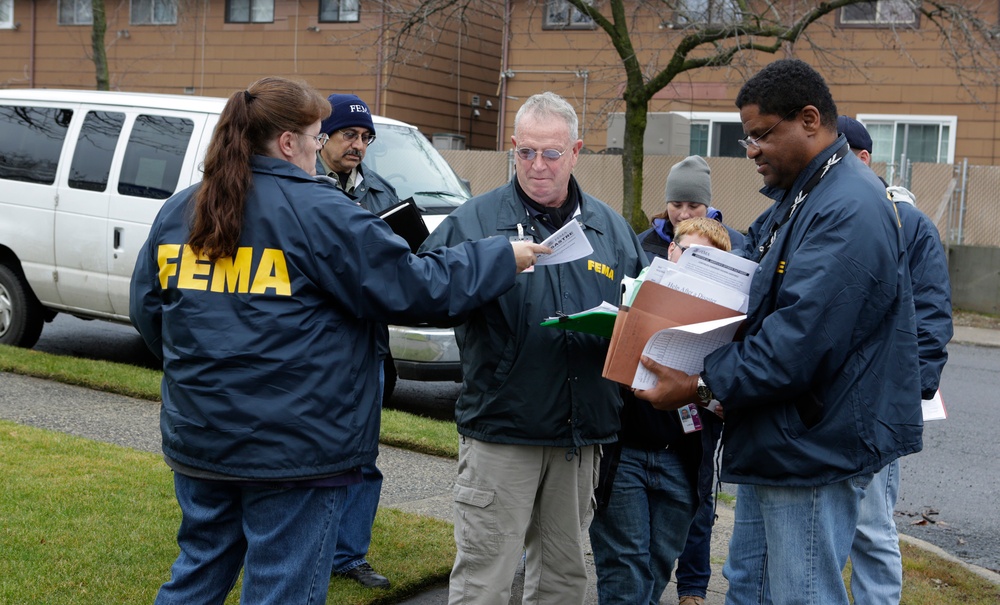 FEMA Surge Capacity Force canvases Staten Island