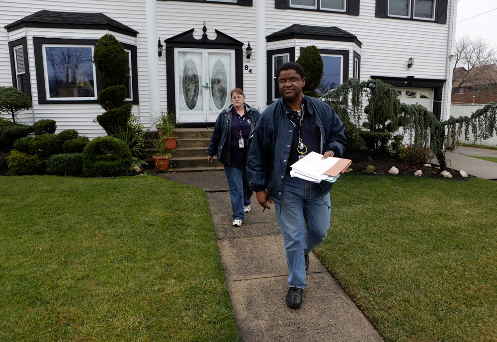 FEMA Surge Capacity Force canvases Staten Island