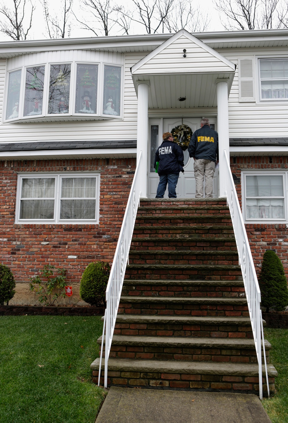 FEMA Surge Capacity Force canvases Staten Island