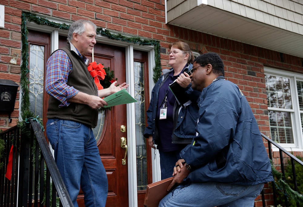 FEMA Surge Capacity Force canvases Staten Island