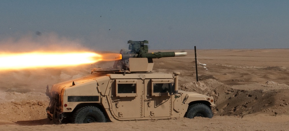 At home on the range: SC Army National Guard Troops blast targets with TOW missiles