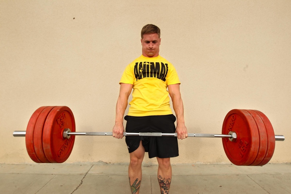 Power with a Passion: Combat Center Marine breaks records in weight lifting sport