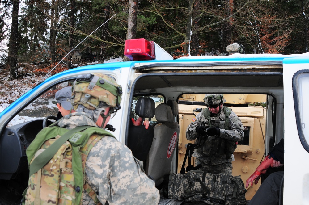 541st Engineer Company situational training exercise