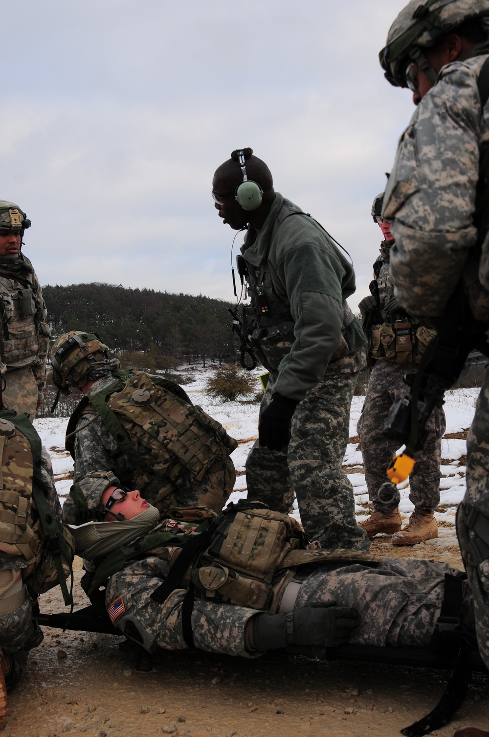 541st Engineer Company situational training exercise