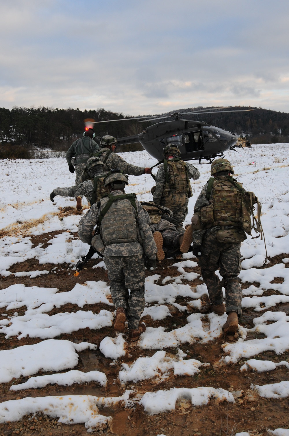 541st Engineer Company situational training exercise