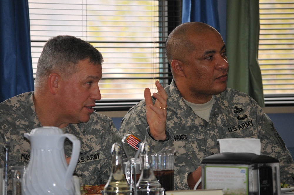 Lt. Gen. Mason Visit