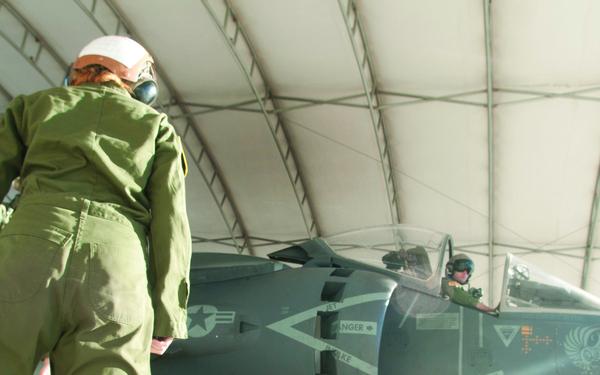 Yuma Harrier squadron heads off on final deployment