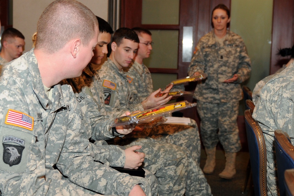 368th FM Company welcomes soldiers home
