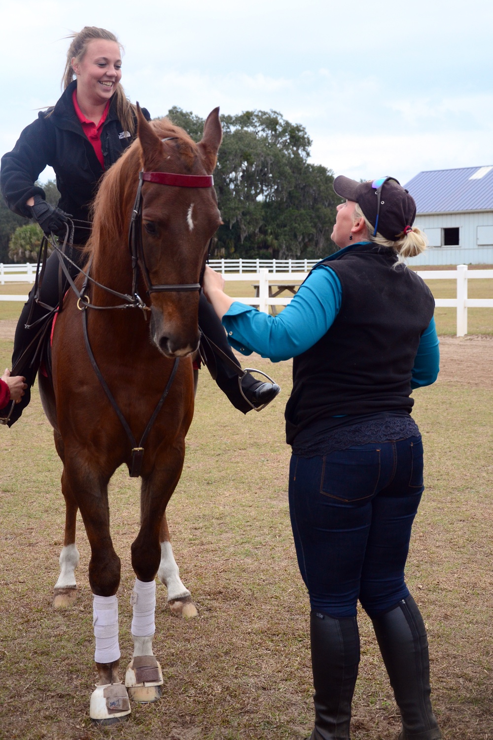 Horse trainer and Army wife: one woman's perfect balance