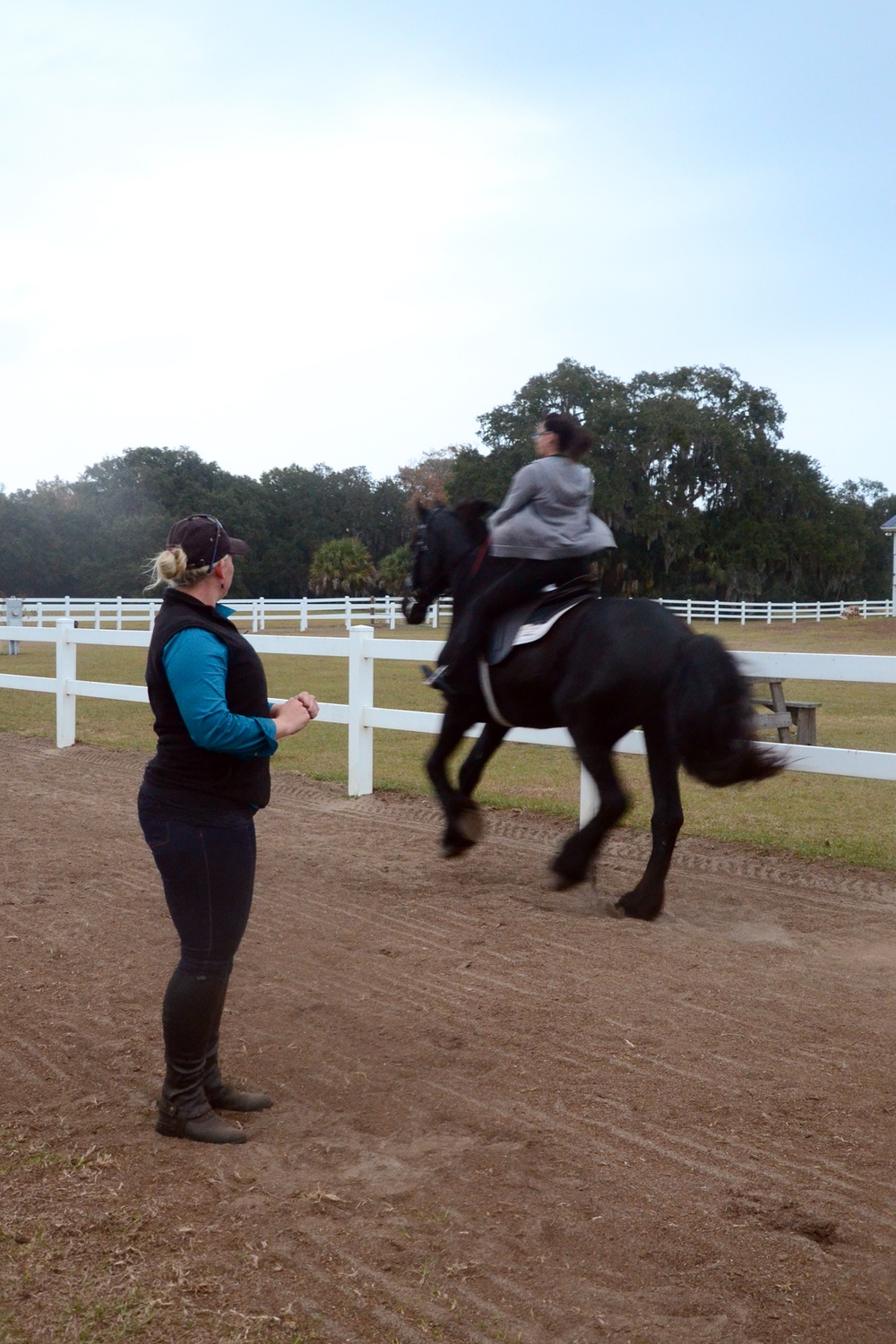 Horse trainer and Army wife: one woman's perfect balance