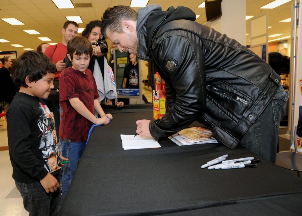 WWE visits visit to Naval Station Norfolk