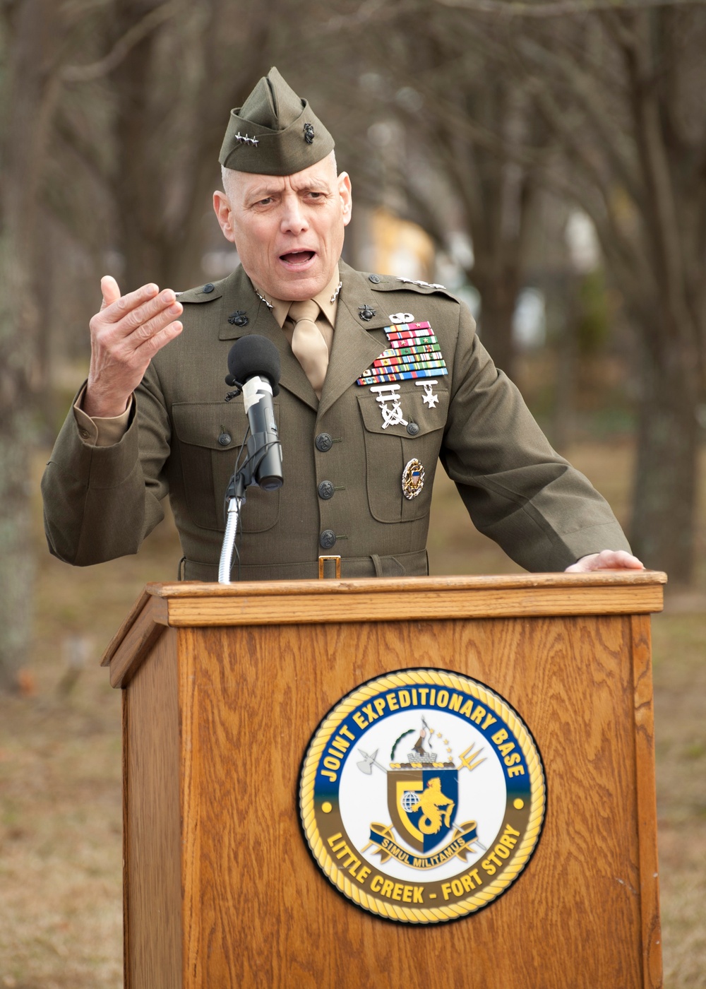 Pearl Harbor remembrance ceremony at Joint Expeditionary Base Little Creek-Fort Story