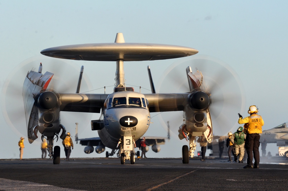 USS Dwight D. Eisenhower flight operations