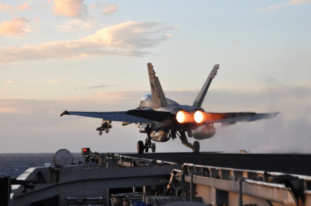 USS Dwight D. Eisenhower flight operations