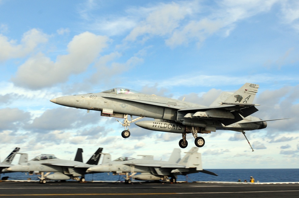 USS Dwight D. Eisenhower flight operations