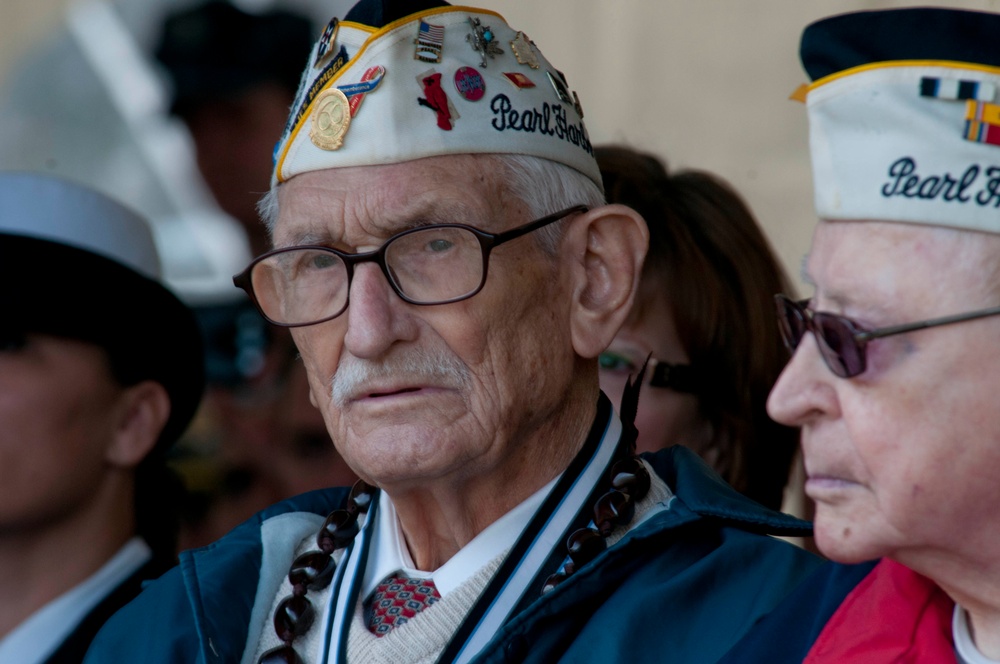 Pearl Harbor survivors remembrance ceremony