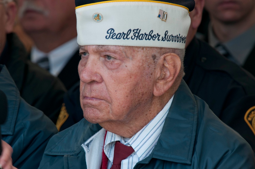 Pearl Harbor survivors remembrance ceremony