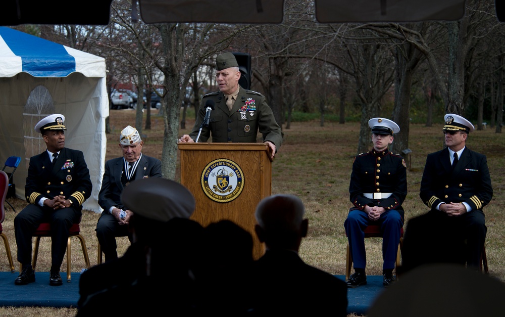 Pearl Harbor remembrance ceremony at JEB Little Creek-Fort Story