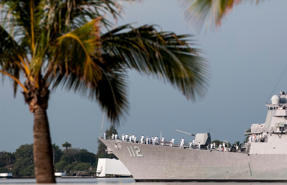 71st anniversary Pearl Harbor Day commemoration