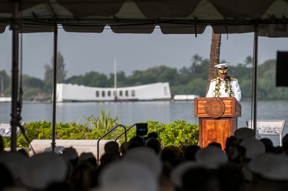 71st anniversary Pearl Harbor Day commemoration