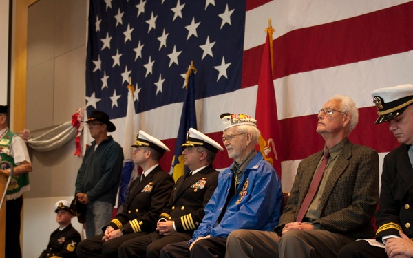 Remembrance ceremony at Naval Station Everett