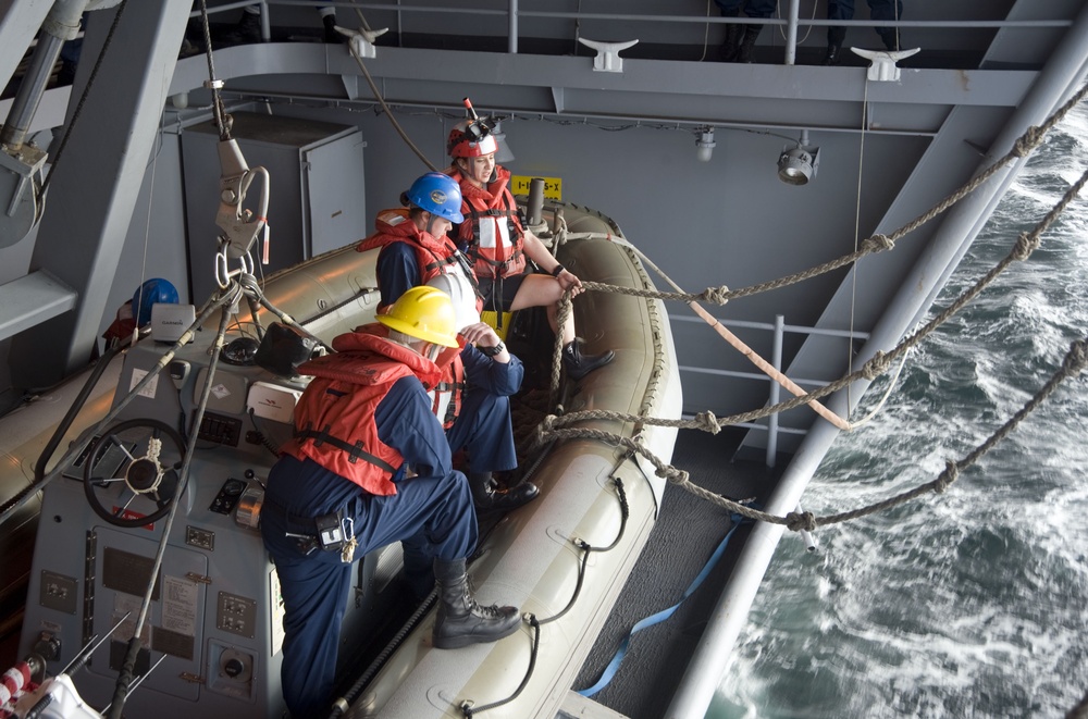 USS Harry S. Truman sailors conduct drill