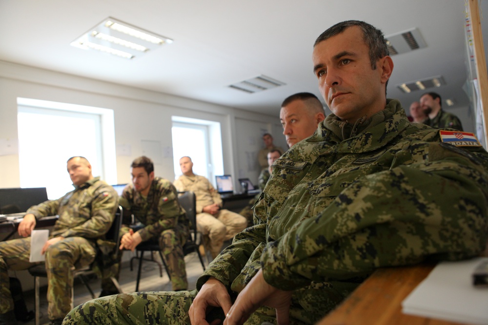 Military and Police Advisory Training II at the Joint Multinational Readiness Center