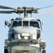 SH-60B Seahawk prepares to land