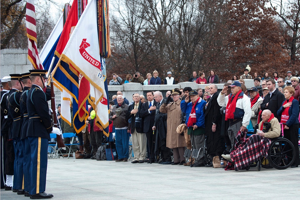 Pearl Harbor 71st anniversary remembrance in Washington