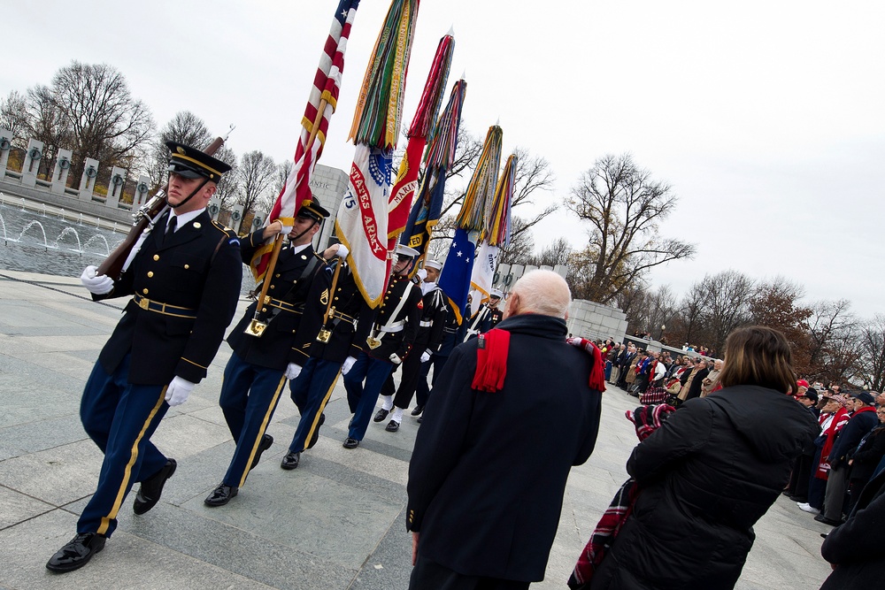 Pearl Harbor 71st anniversary remembrance in Washington