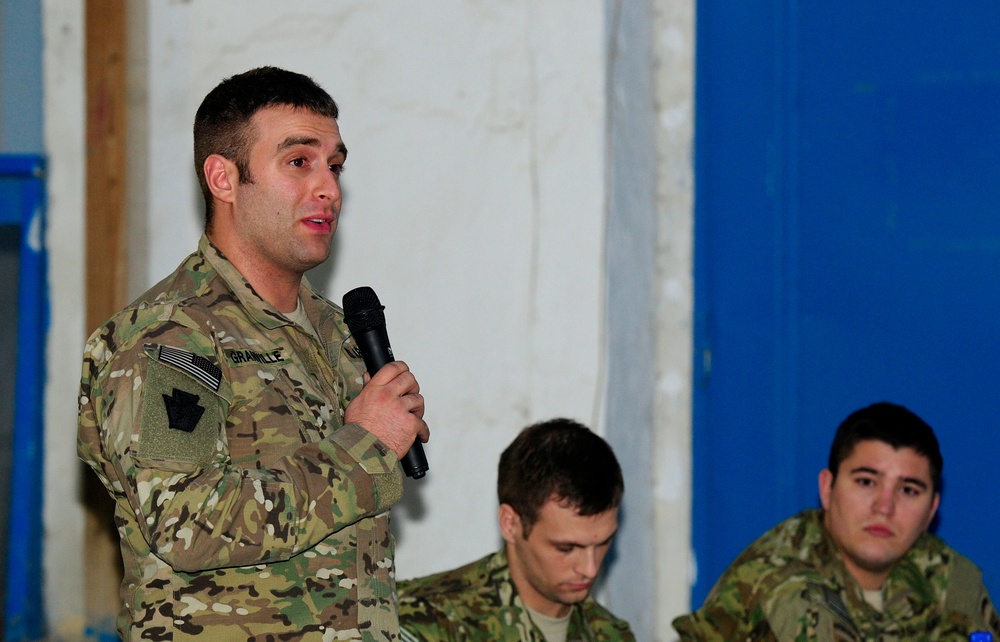 National Guard soldier, Afghanistan veteran advocates suicide prevention