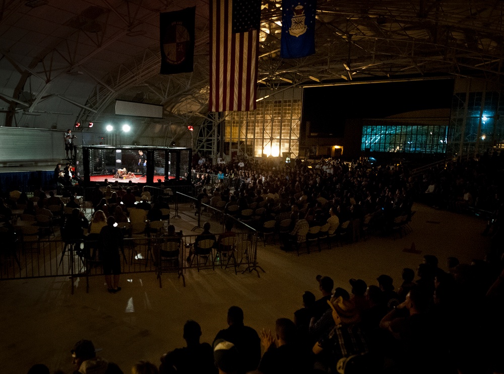 Airmen compete in Strike Fight MMA event