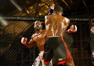 Airmen compete in Strike Fight MMA event