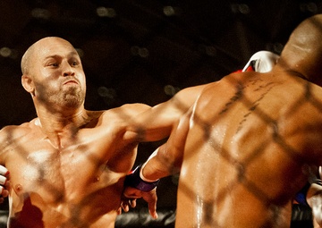 Airmen compete in Strike Fight MMA event