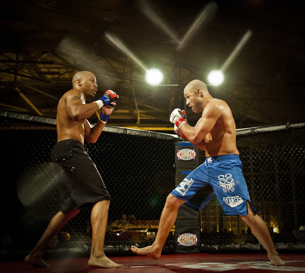 Airmen compete in Strike Fight MMA event