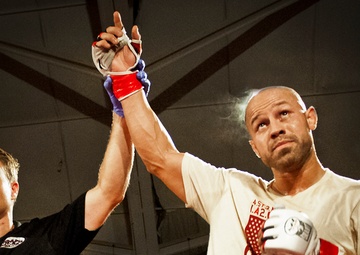 Airmen compete in Strike Fight MMA event