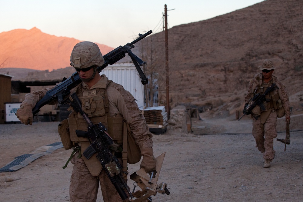 Scenes from Helmand province