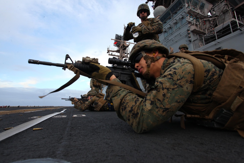 24th MEU conducts live-fire training exercise